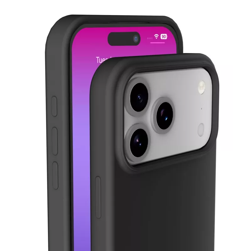 Cellularline Sensation – iPhone 17 Pro Capa de silicone ultra macia com acabamento soft-touch, perfeita para proteger cada detalhe do seu iPhone 17 Pro com elegância e conforto.