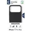 Cellularline Sensation - iPhone 17 Pro Max Capa de silicone ultraleve com superfície soft-touch, perfeita para proteger cada detalhe do seu iPhone 17 Pro Max com elegância e conforto.