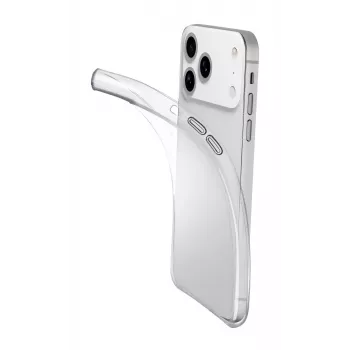 Cellularline Fine - iPhone 17 Pro, capa, Apple, iPhone 17 Pro, 16 cm (6,3 polegadas), transparente