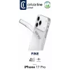 Cellularline Fine - iPhone 17 Pro, capa, Apple, iPhone 17 Pro, 16 cm (6,3 polegadas), transparente