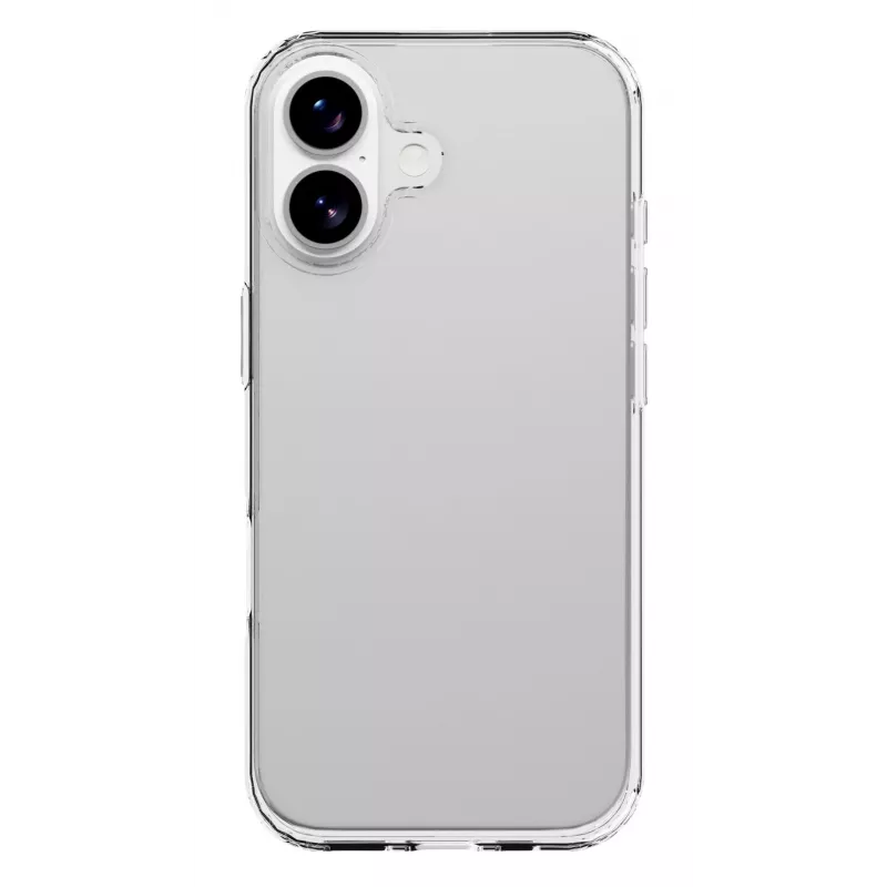 Cellularline Clear Protect – iPhone 17 Capa rígida com bordas de borracha