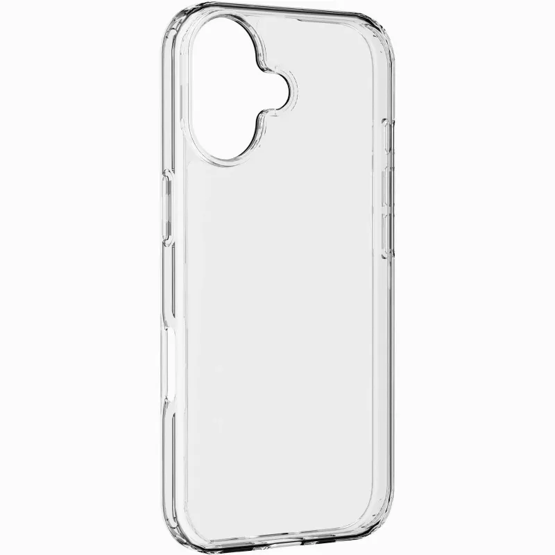 Cellularline Clear Protect – iPhone 17 Capa rígida com bordas de borracha