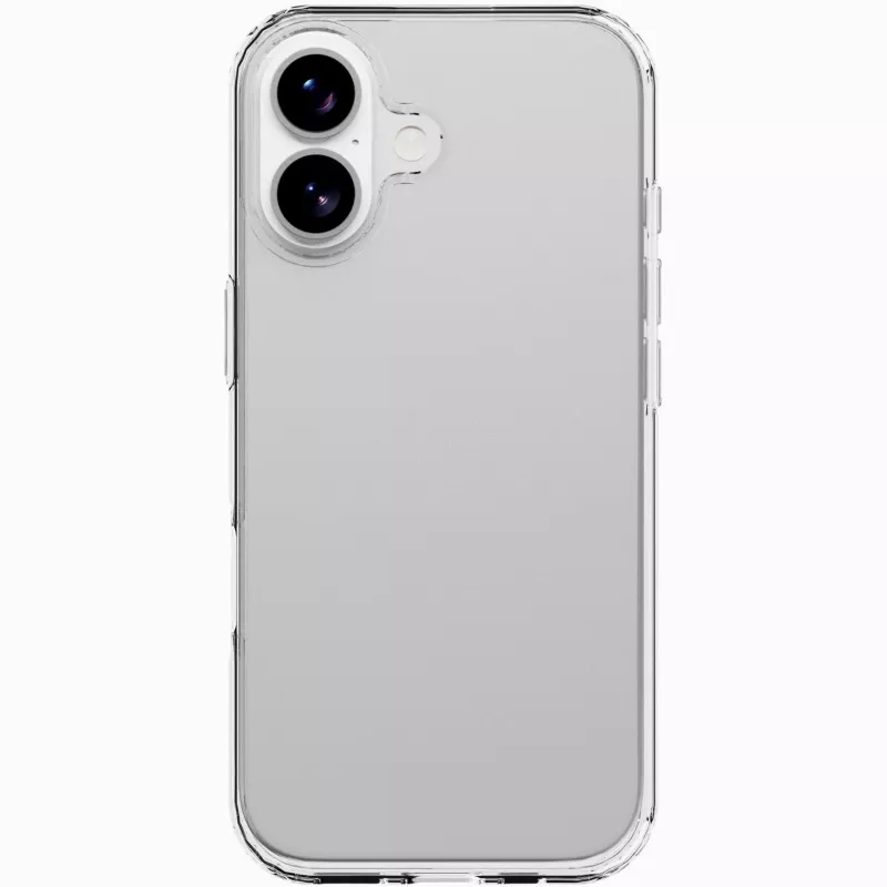 Cellularline Clear Protect – iPhone 17 Capa rígida com bordas de borracha