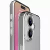 Cellularline Clear Protect – iPhone 17 Capa rígida com bordas de borracha