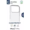 Cellularline Clear Protect - iPhone 17 Pro Capa rígida com bordas de borracha