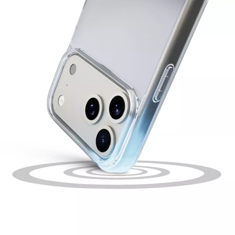 Cellularline Clear Protect - iPhone 17 Pro Capa rígida com bordas de borracha
