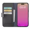 Cellularline Book Agenda – Capa tipo livro em pele sintética com fecho magnético para iPhone 17