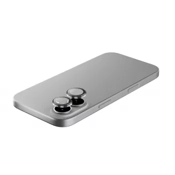 Cellularline Anel de lente da câmara - iPhone 17 Vidro temperado para proteção da câmara