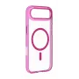 Cellularline Iconic Mag - iPhone Air Capa transparente com bordas coloridas, compatível com o ecossistema MagSafe