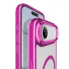 Cellularline Iconic Mag - iPhone Air Capa transparente com bordas coloridas, compatível com o ecossistema MagSafe
