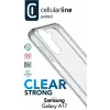 Cellularline Clear Strong – Galaxy A17 Capa rígida com bordas de borracha