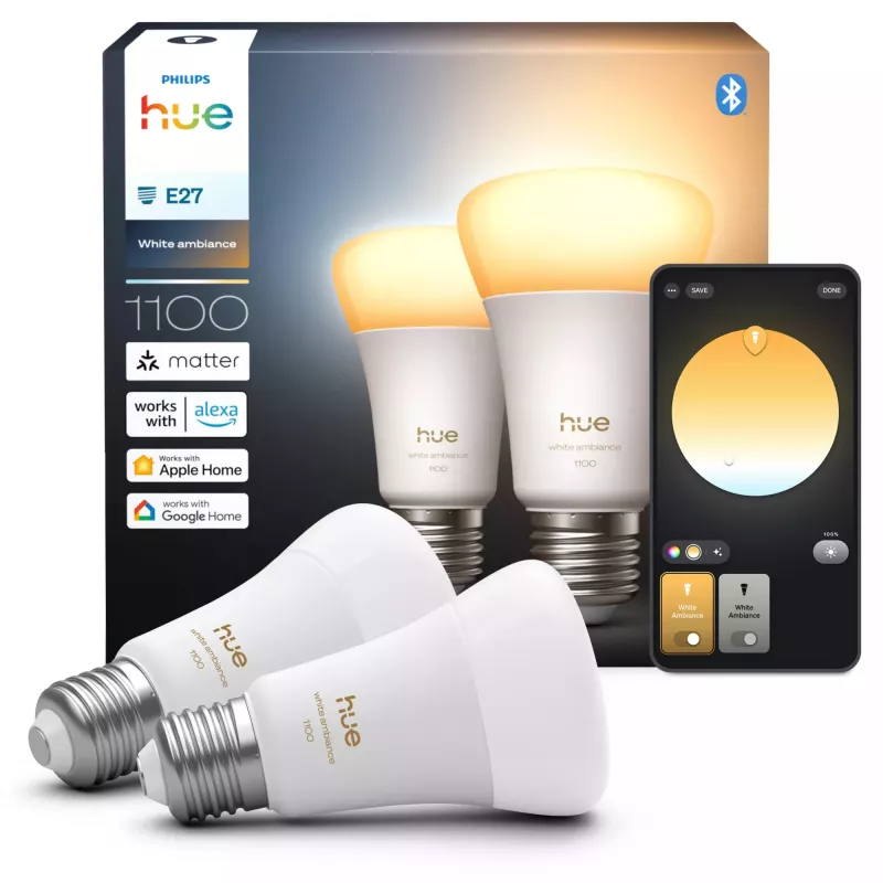 Philips Hue White ambience A60 – E27 lâmpada inteligente – 1100