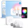 Philips Hue White and colour ambience Essential Starter-Kit: 2 lâmpadas inteligentes E27 (806 lm)