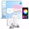 Philips Hue White and Colour Ambience Essential Starterkit: 3 lâmpadas inteligentes GU10 (345 lm) + interruptor regulador