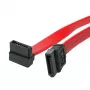StarTech.com Cabo SATA de 24 polegadas de SATA para SATA em ângulo reto Serial ATA, 0.609 m, SATA III, SATA 7 pinos, SATA 7 pinos, Fêmea/Fêmea, Vermelho