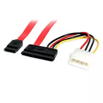 Cabo combinado de dados e alimentação SATA Serial ATA StarTech.com 45,7 cm