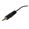 Cabo de extensão para altifalantes de PC StarTech.com 12 ft, 3,5 mm, ficha, 3,5 mm, conector fêmea, 3,7 m, preto