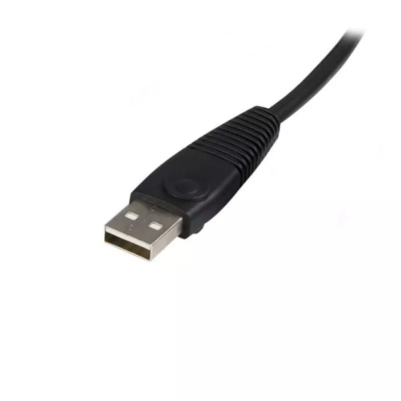 Cabo KVM USB universal 2 em 1 StarTech.com 10 ft, 3 m, USB, USB, VGA, preto, USB A + VGA