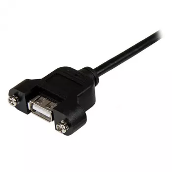 Cabo USB A para A de montagem em painel StarTech.com 1 ft - F/M