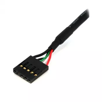 Cabo de header de placa-mãe USB IDC de 5 pinos interno StarTech.com 45,7 cm – conector fêmea/conector fêmea