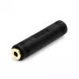 StarTech.com Adaptador de áudio de 3,5 mm para 3,5 mm – conector fêmea para conector fêmea