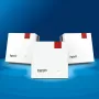 Conjunto Mesh 20003133 Sistema Wi-Fi Mesh dual-band (2,4 GHz / 5 GHz) Wi-Fi 7 (802.11be) branco 1 interno
