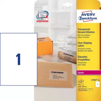 Etiquetas autocolantes Avery L7567-25