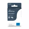 Fita de impressora MediaRange MRBTZ541 preto 1,8 cm 8 m