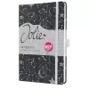 Caderno Sigel Jolie JN349 A5 87 folhas preto branco