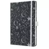 Caderno Sigel Jolie JN349 A5 87 folhas preto branco
