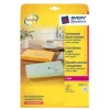 Etiquetas de impressora No name Avery L4770-25 — poliéster transparente, laser, 1000 unidades