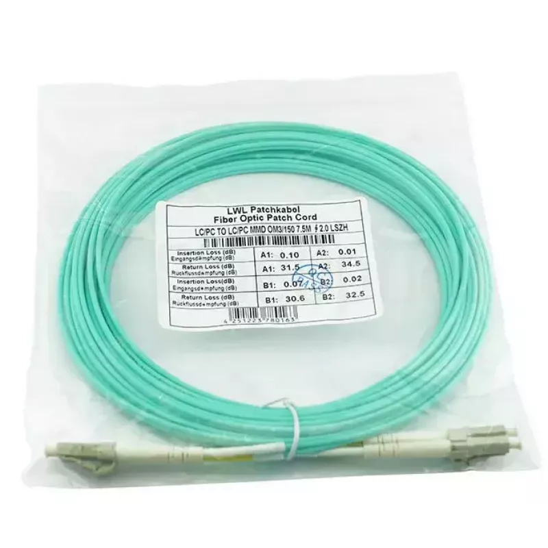 Cabo de fibra ótica InfiniBand BlueOptics SRCABLE1M-BO 1 m LC bege