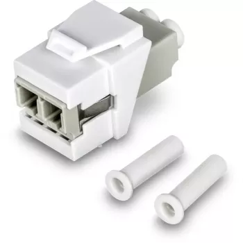 Módulo Keystone Trendnet TC-K05LC plano branco conector LC