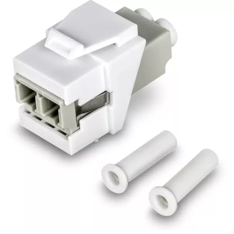 Módulo Keystone Trendnet TC-K05LC plano branco conector LC