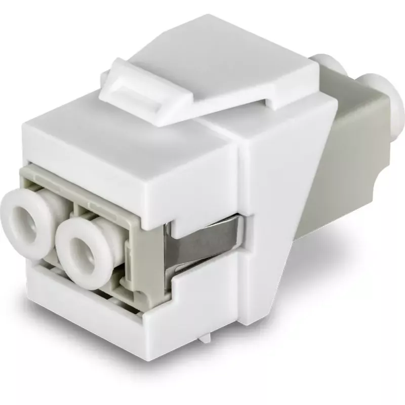 Módulo Keystone Trendnet TC-K05LC plano branco conector LC
