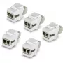 Módulo Keystone Trendnet TC-K05LC plano branco conector LC