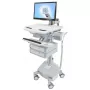 Carrinho multimédia Ergotron StyleView alumínio cinzento branco
