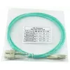 BlueOptics 055702K512000003M-BO Cabo de patch de fibra ótica duplex (compatível com Corning), LC-UPC/SC-UPC, multimodo OM3 50/125 µm, 3 m
