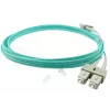 BlueOptics 055702K512000003M-BO Cabo de patch de fibra ótica duplex (compatível com Corning), LC-UPC/SC-UPC, multimodo OM3 50/125 µm, 3 m