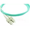 BlueOptics 055702K512000003M-BO Cabo de patch de fibra ótica duplex (compatível com Corning), LC-UPC/SC-UPC, multimodo OM3 50/125 µm, 3 m