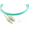 BlueOptics 055702K512000003M-BO Cabo de patch de fibra ótica duplex (compatível com Corning), LC-UPC/SC-UPC, multimodo OM3 50/125 µm, 3 m