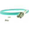 BlueOptics 050502T512000010M-BO Cabo de patch de fibra ótica duplex (compatível com Corning), LC-UPC/LC-UPC, multimodo OM3 50/125 µm, 10 m
