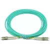 BlueOptics 050502T512000010M-BO Cabo de patch de fibra ótica duplex (compatível com Corning), LC-UPC/LC-UPC, multimodo OM3 50/125 µm, 10 m