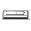 Tomada de ligação de mesa tipo F Kindermann 7492000081 Prateado Branco