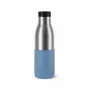 Garrafa de água EMSA Bludrop Sleeve N3110700 fitness, desporto 500 ml aço inoxidável azul, aço inoxidável