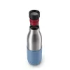Garrafa de água EMSA Bludrop Sleeve N3110700 fitness, desporto 500 ml aço inoxidável azul, aço inoxidável