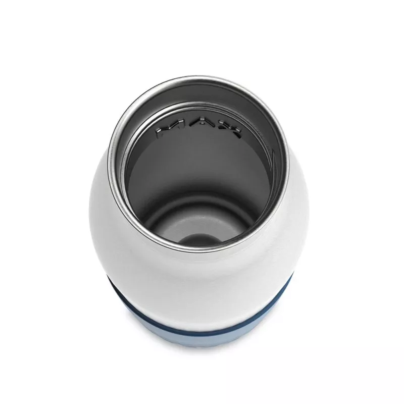 Garrafa de água EMSA Bludrop Sleeve N3110700 fitness, desporto 500 ml aço inoxidável azul, aço inoxidável