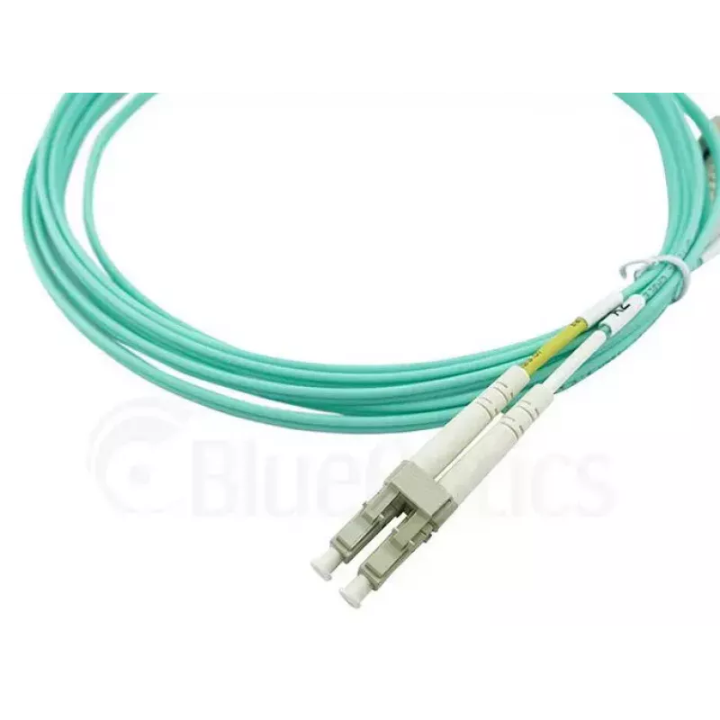 Cabo de fibra ótica InfiniBand BlueOptics SFP3131EU1MK 1m LC aqua OM3