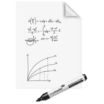 Película para quadro branco Legamaster Magic-Chart 60x80cm
