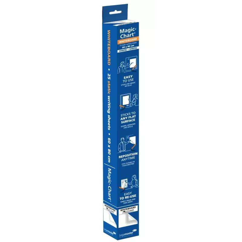 Película para quadro branco Legamaster Magic-Chart 60x80cm